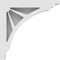 Ekena Millwork Stanford Architectural Grade PVC Corbel, 1 7/8"W X 6"D X 6"H CORP01X06X06ST - alternate 2